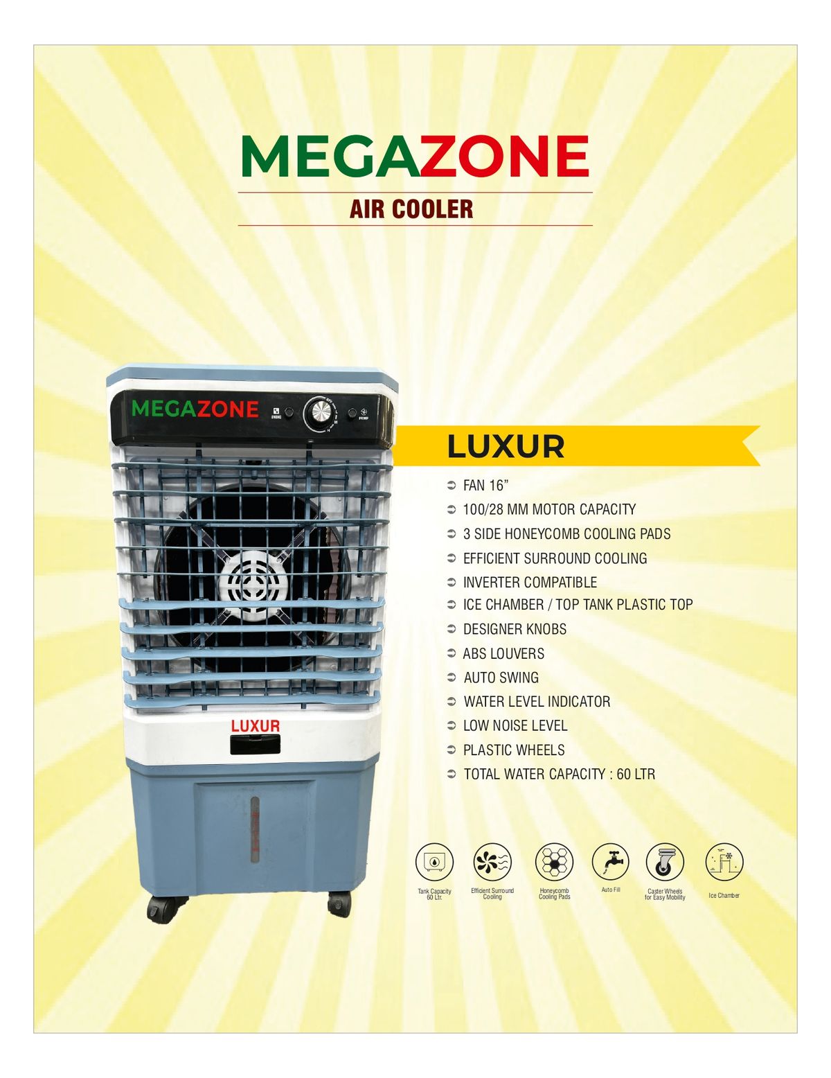 Megazone Luxur Air Cooler